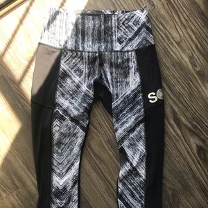 SoulCycle Lulu Lemon Crop Leggings